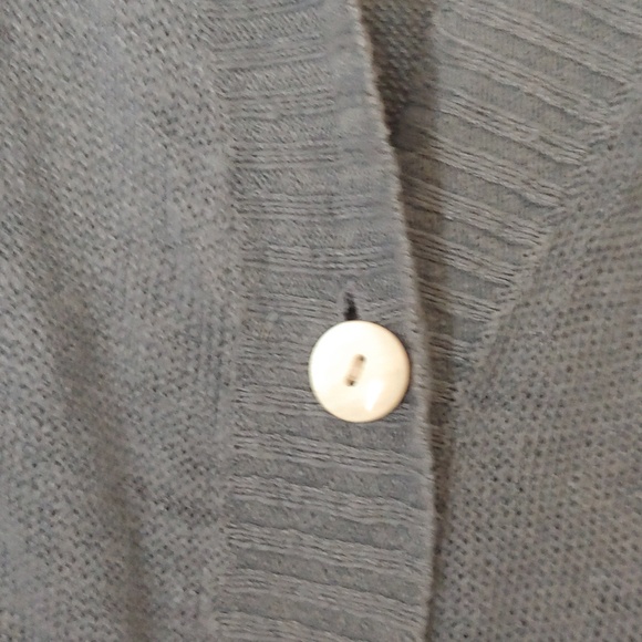 Banana Republic Factory Linen Cardigan – Soft Blue | Effortless Layer - Picture 2 of 5